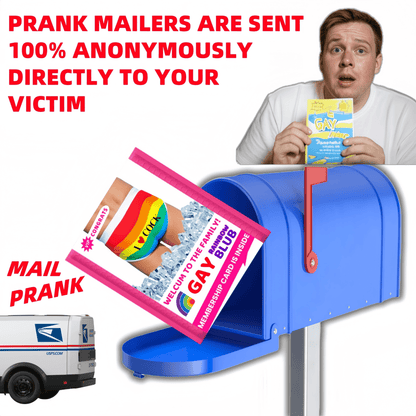 GAY Club Members Mail Prank