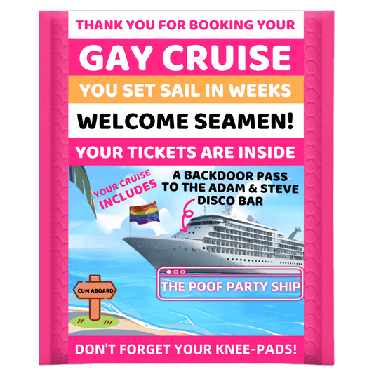 GAY Cruise Prank Mail